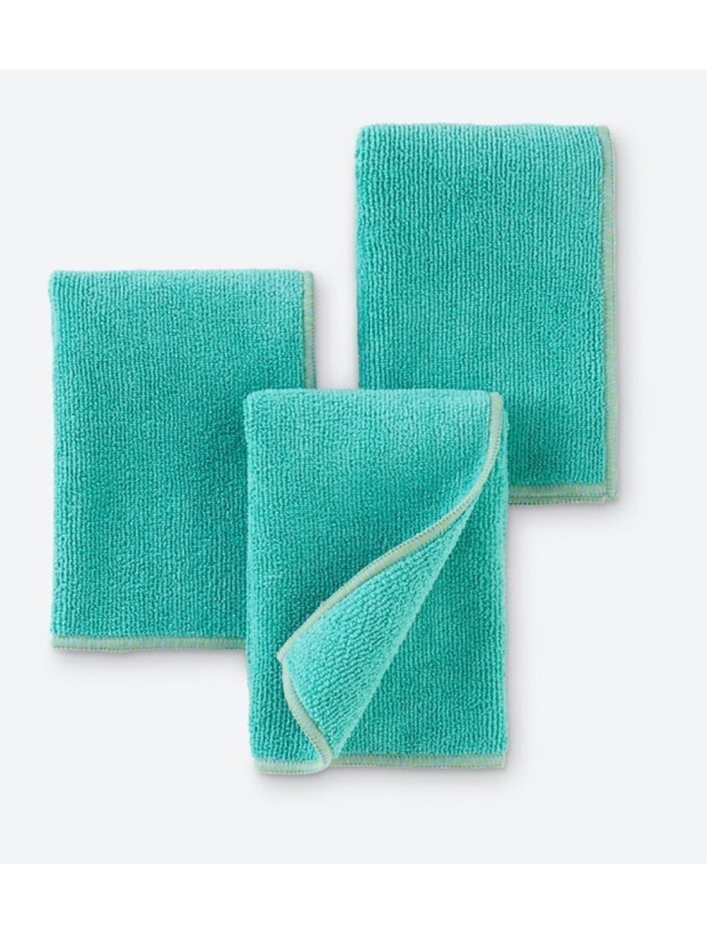 Norwex Deluxe Body and Bath Cloths Set of 3 Caribbean NWT